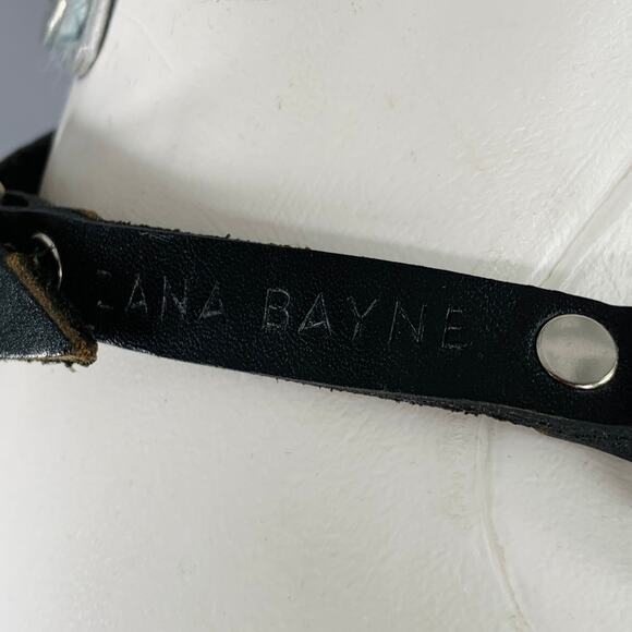 ZANA BAYNE Size XS Black Studded Leather Harness - Picture 4 of 4